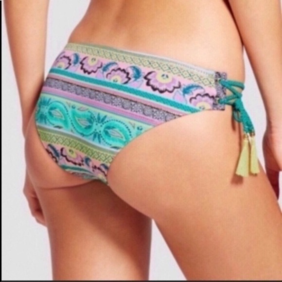 Shade & Shore Green Bikini Bottoms - Picture 3 of 5